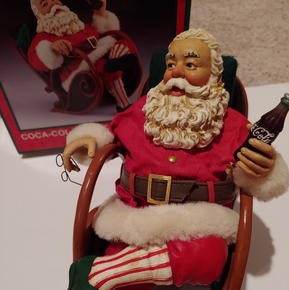 Vintage Santa Coca Cola Christmas Coke Holiday - Picture 3 of 12
